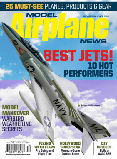 Model Airplane News October 01, 2019 Issue Cover