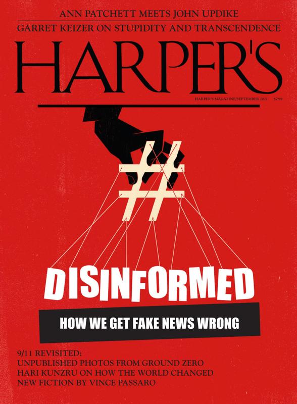 Harpers September 01, 2021 Issue Cover