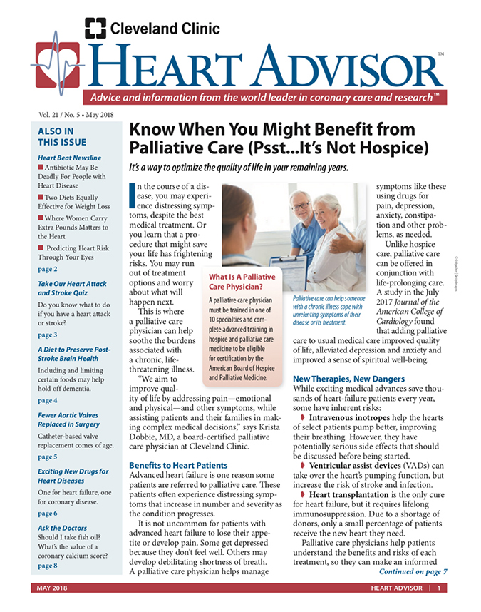 Heart-Advisor May 01, 2018 Issue Cover