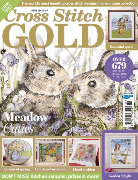 Cross Stitch Gold April 01, 2020 Issue Cover