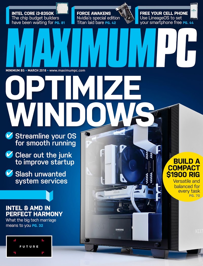 Maximum-PC March 01, 2018 Issue Cover