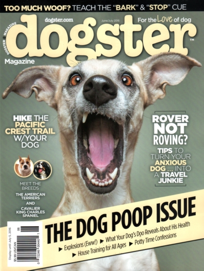 Dogster June 01, 2016 Issue Cover