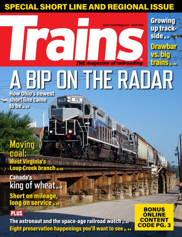 Trains April 01, 2021 Issue Cover