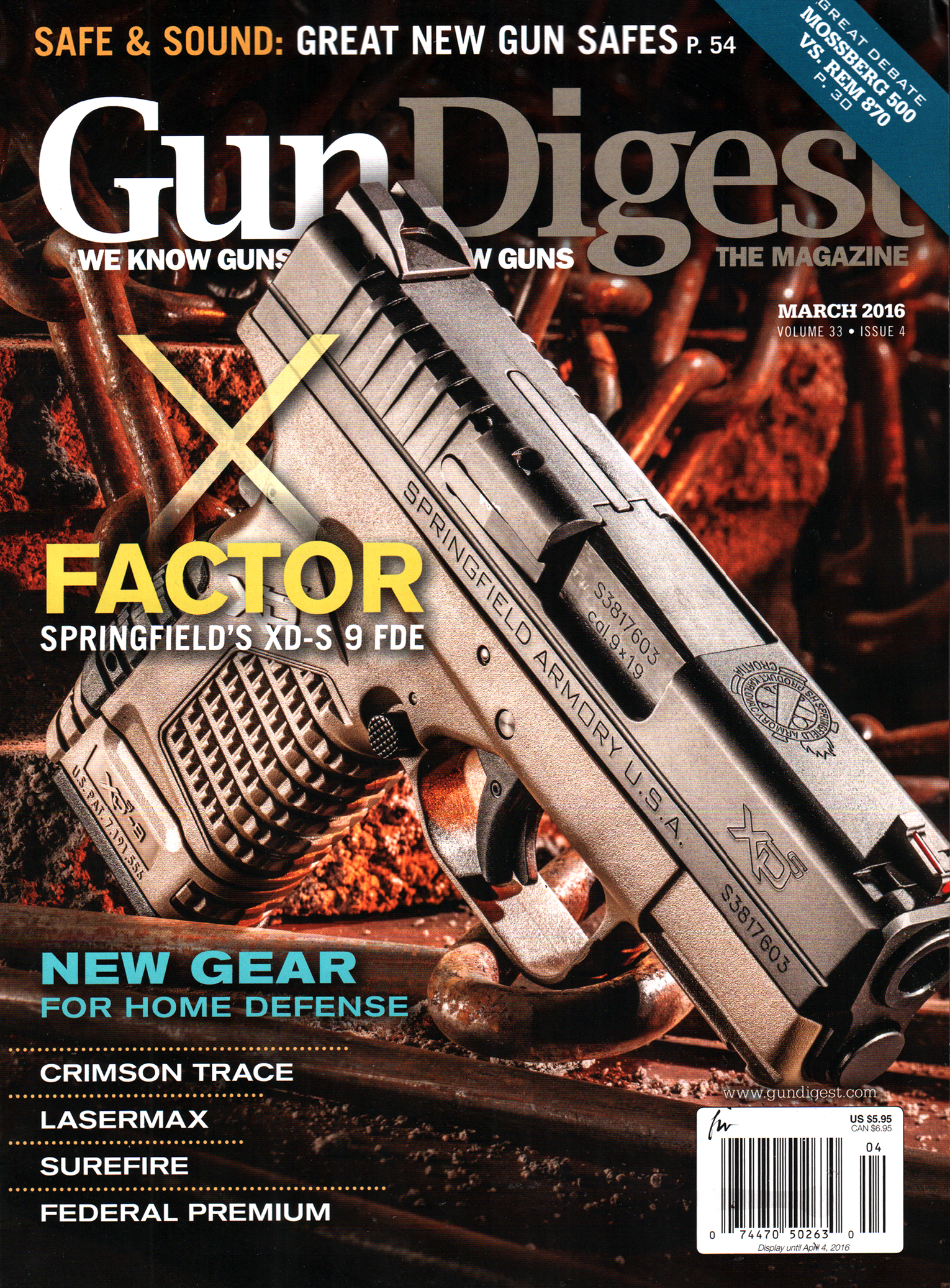 Gun-Digest March 01, 2016 Issue Cover