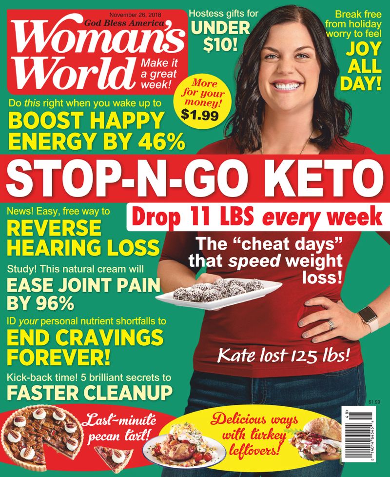 Womans-World November 26, 2018 Issue Cover