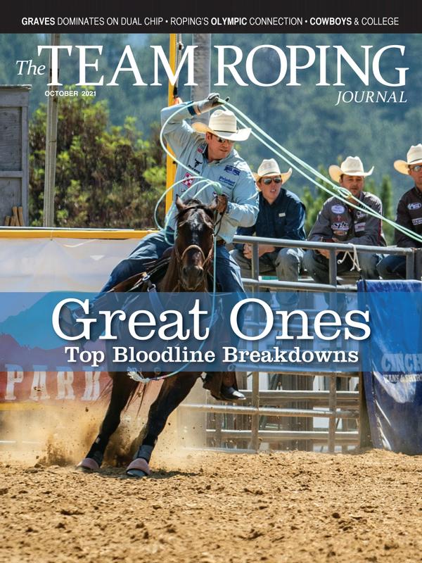 The-Team-Roping-Journal October 01, 2021 Issue Cover