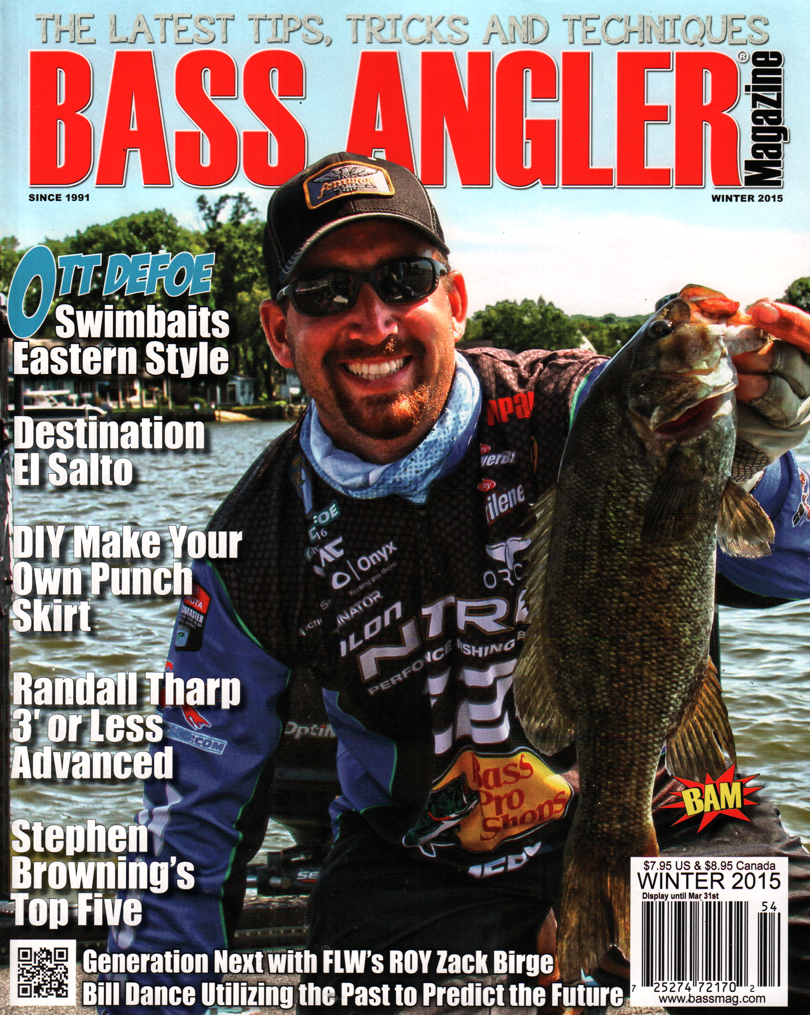 Bass-Angler December 01, 2015 Issue Cover