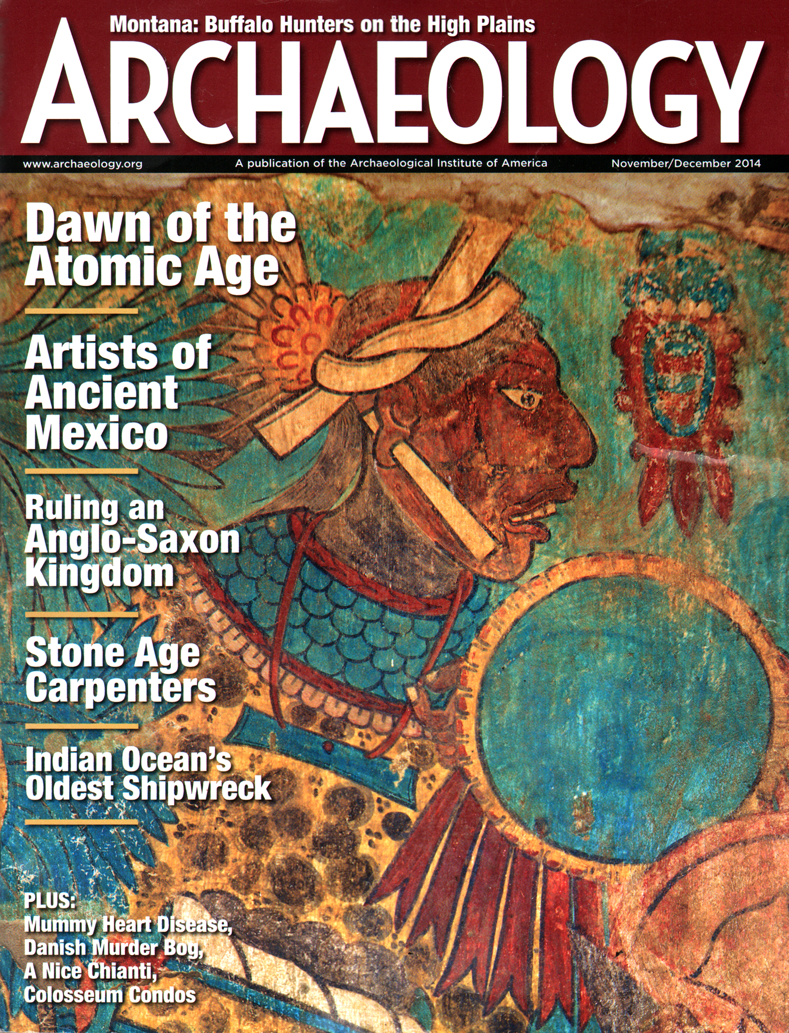 Archaeology November 01, 2014 Issue Cover