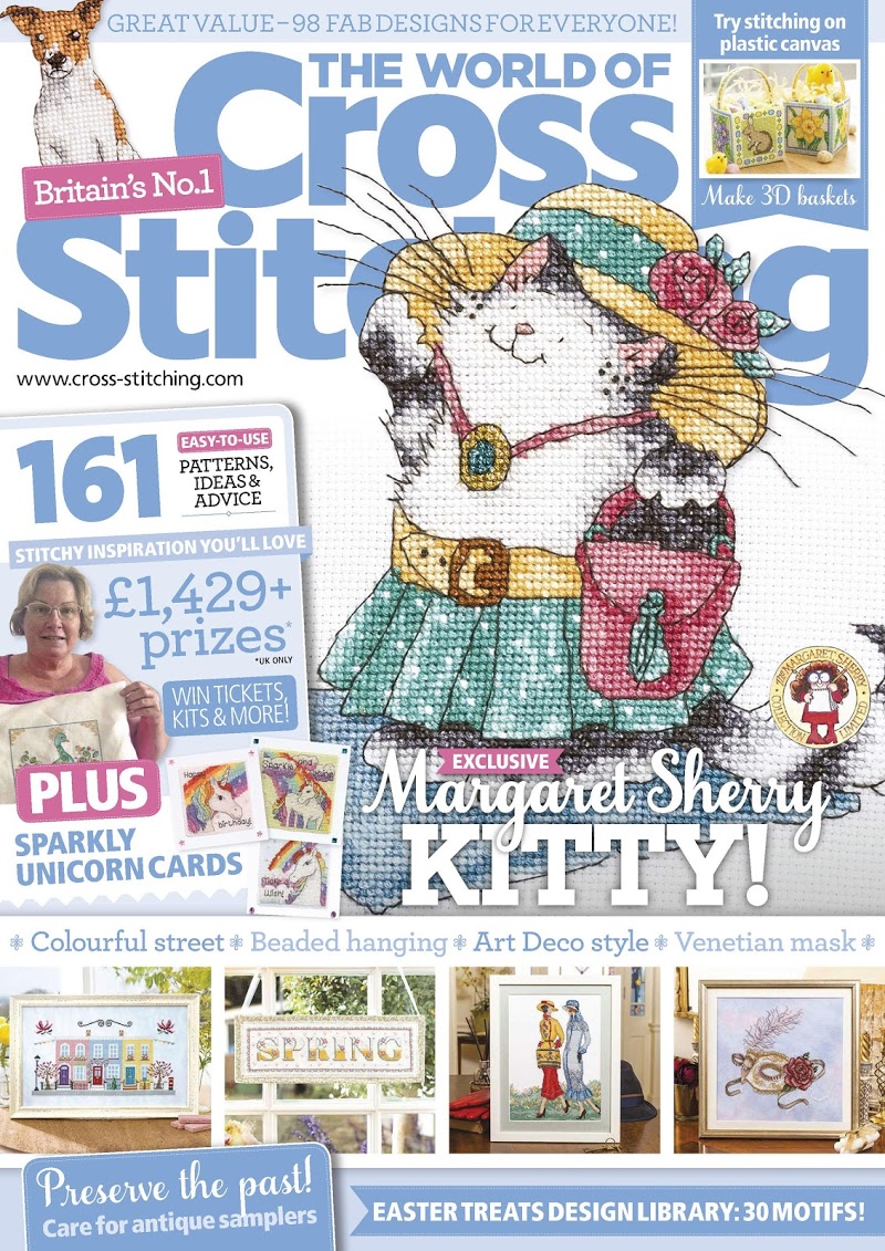 The-World-of-Cross-Stitching April 01, 2018 Issue Cover