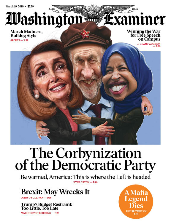 Washington-Examiner March 19, 2019 Issue Cover