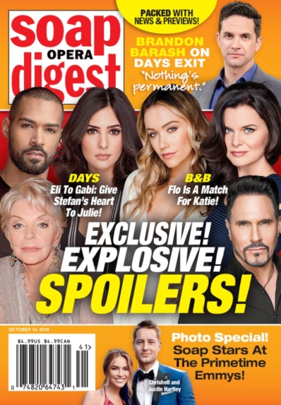 Soap Opera Digest October 14, 2019 Issue Cover