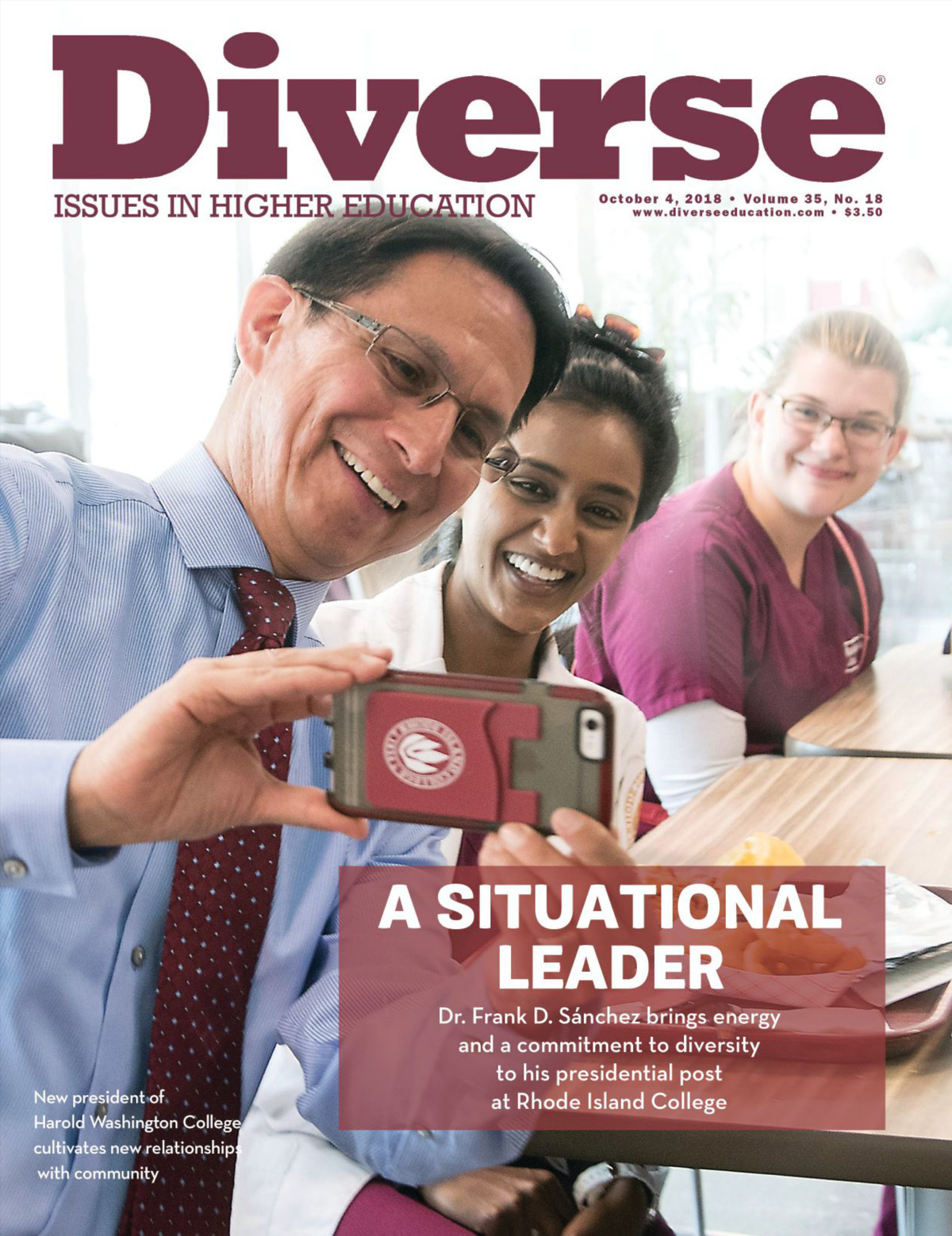 Diverse-Issues-In-Higher-Education October 01, 2018 Issue Cover