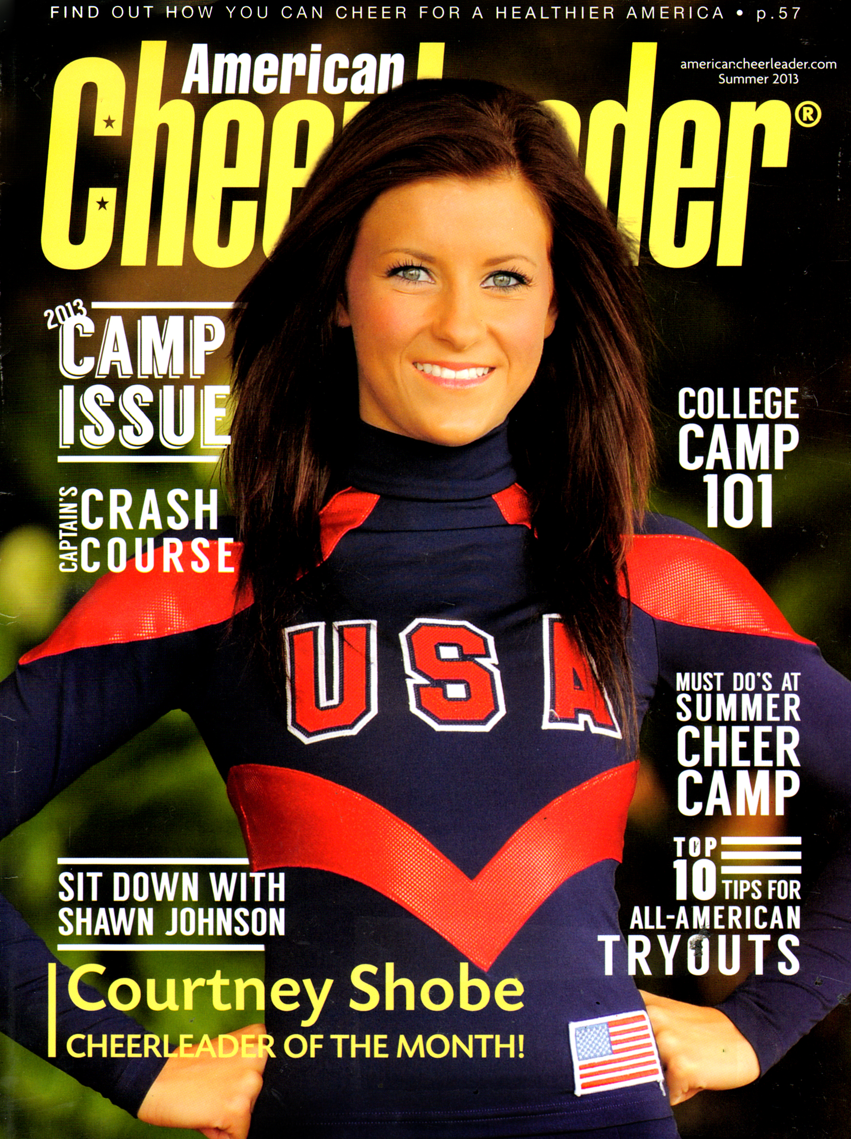 American-Cheerleader September 01, 2013 Issue Cover