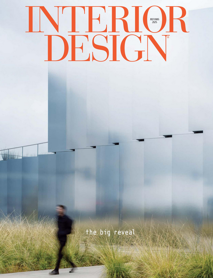 Interior-Design August 01, 2025 Issue Cover