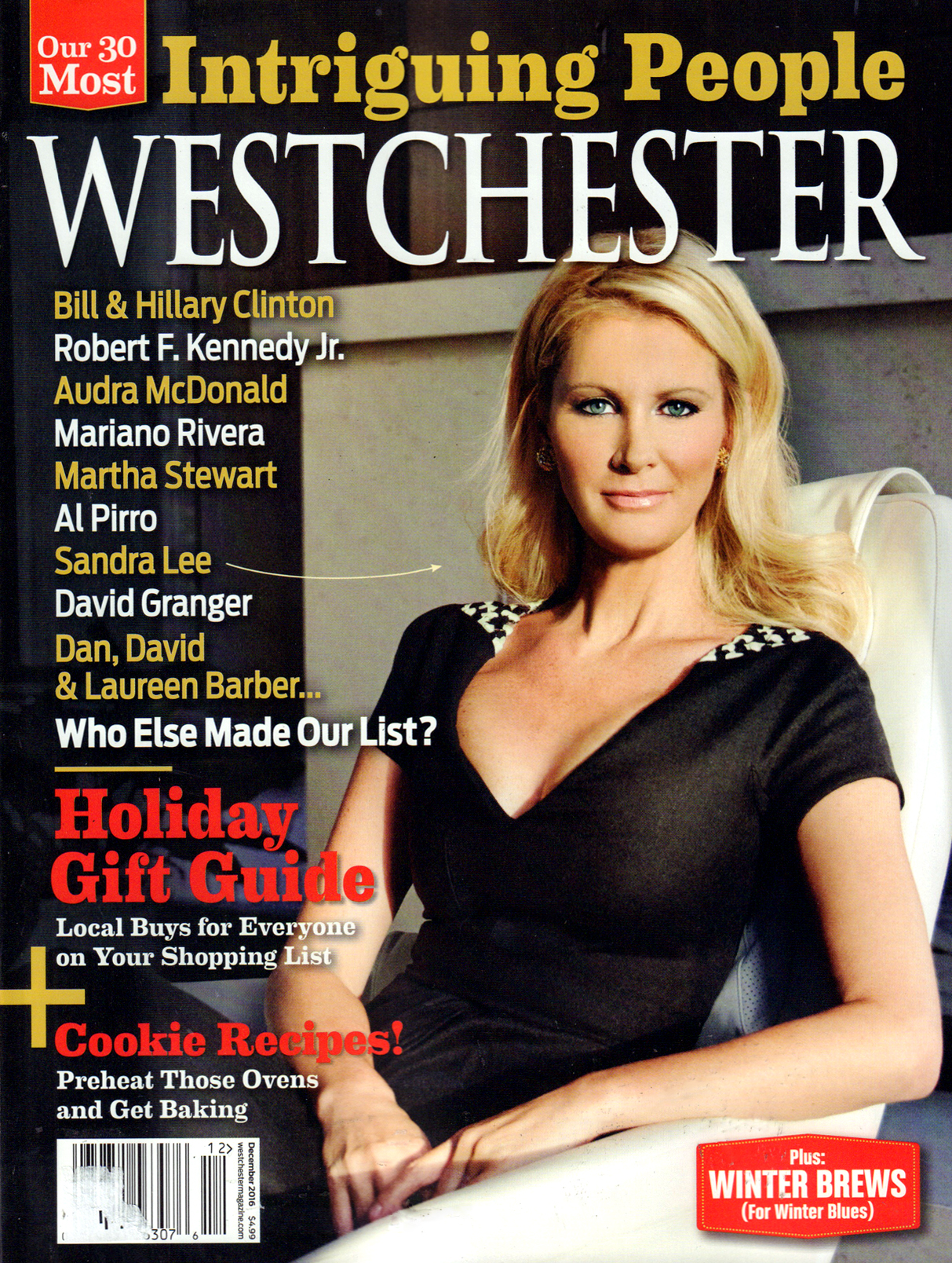Westchester-Magazine December 01, 2016 Issue Cover
