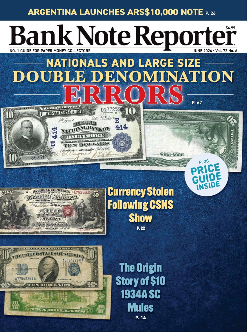 Bank-Note-Reporter June 01, 2024 Issue Cover