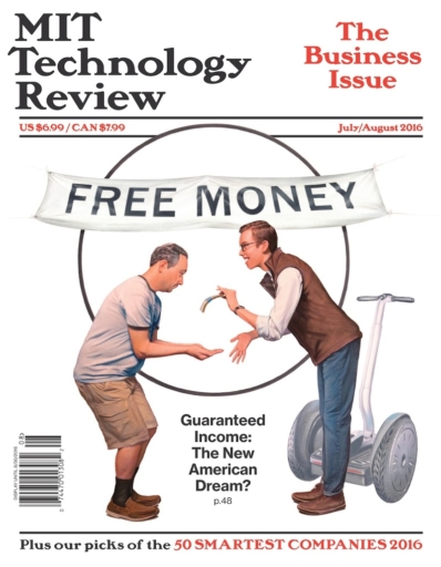 MIT Technology Review July 01, 2016 Issue Cover