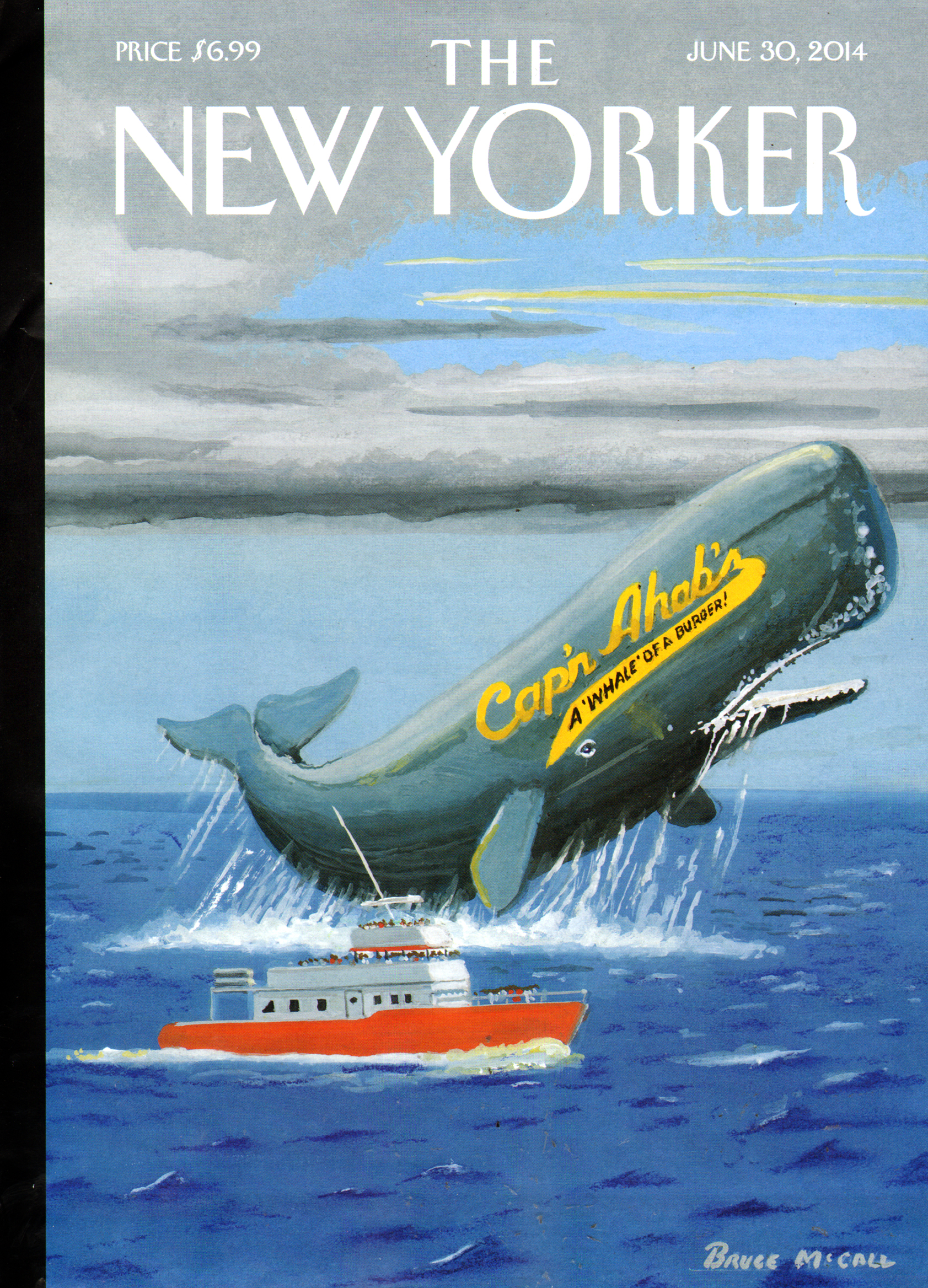 The-New-Yorker June 30, 2014 Issue Cover