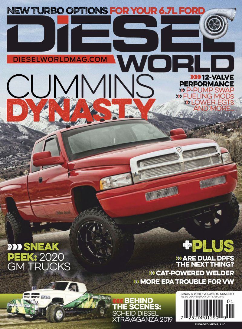 Diesel-World January 01, 2020 Issue Cover