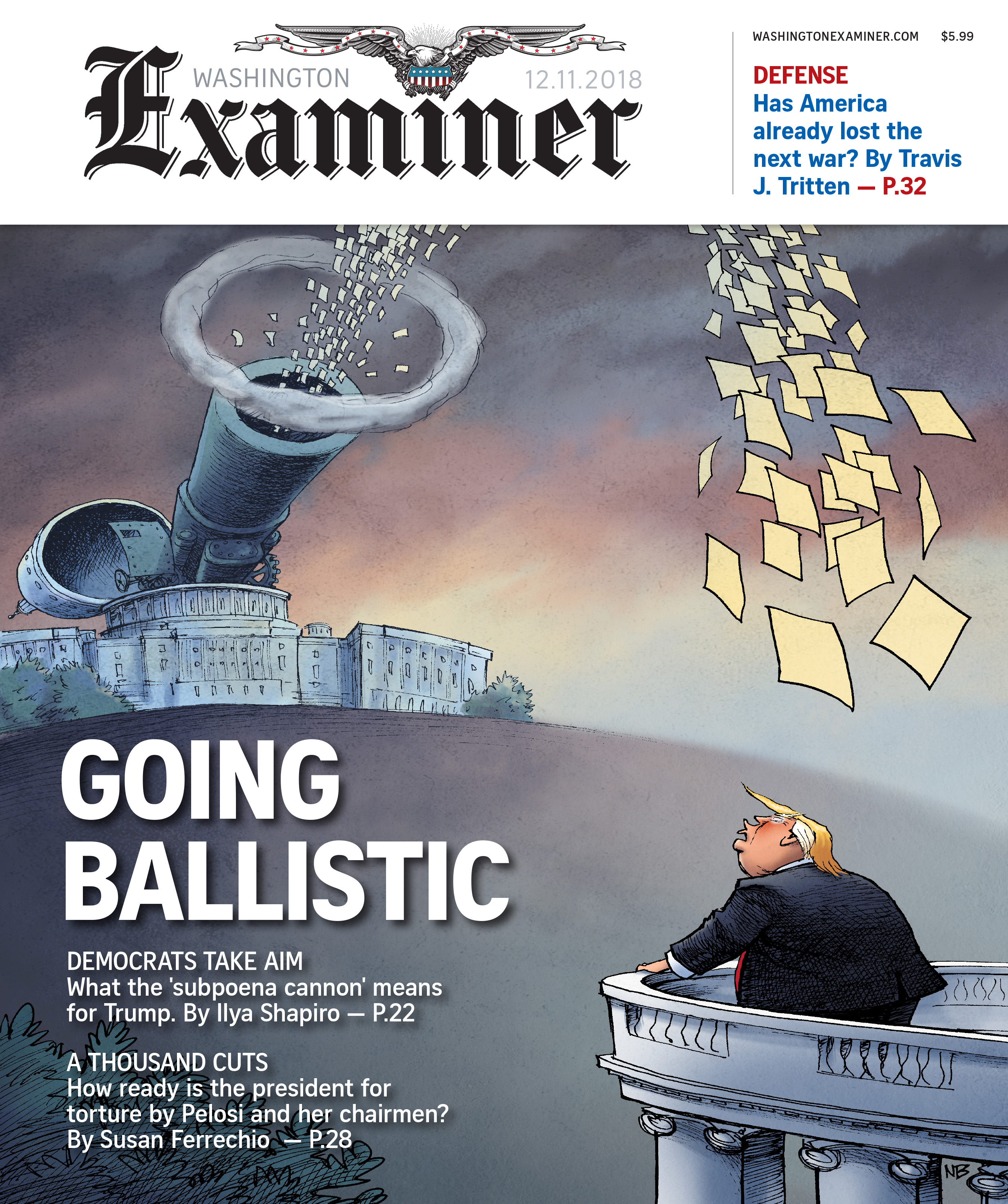 Washington-Examiner December 11, 2018 Issue Cover