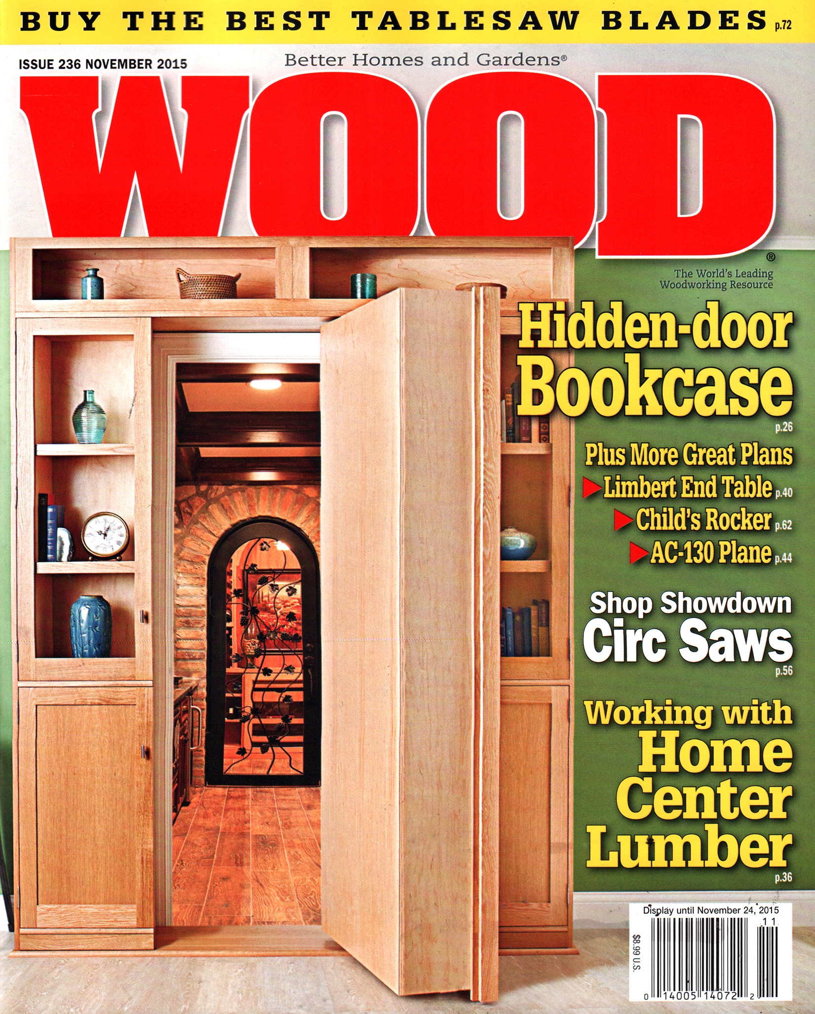 Wood November 01, 2015 Issue Cover