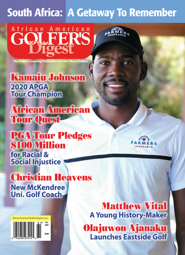 African-Amercian-Golfers-Digest September 01, 2020 Issue Cover