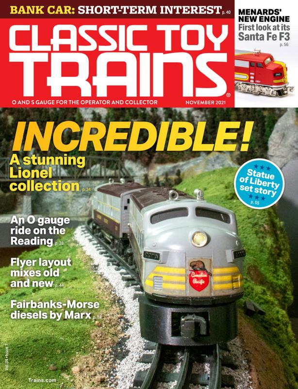 Classic-Toy-Trains November 01, 2021 Issue Cover