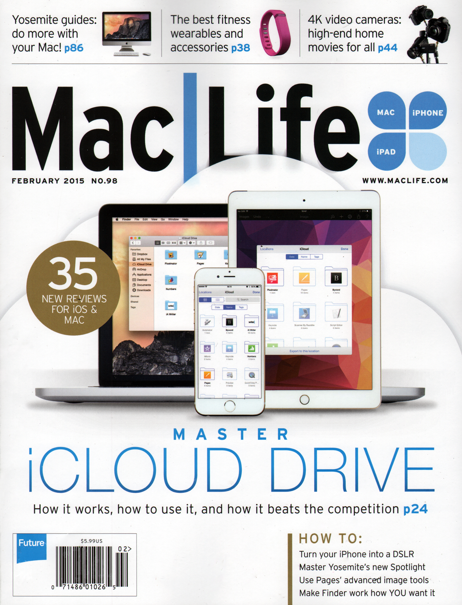Mac-|-Life February 01, 2015 Issue Cover
