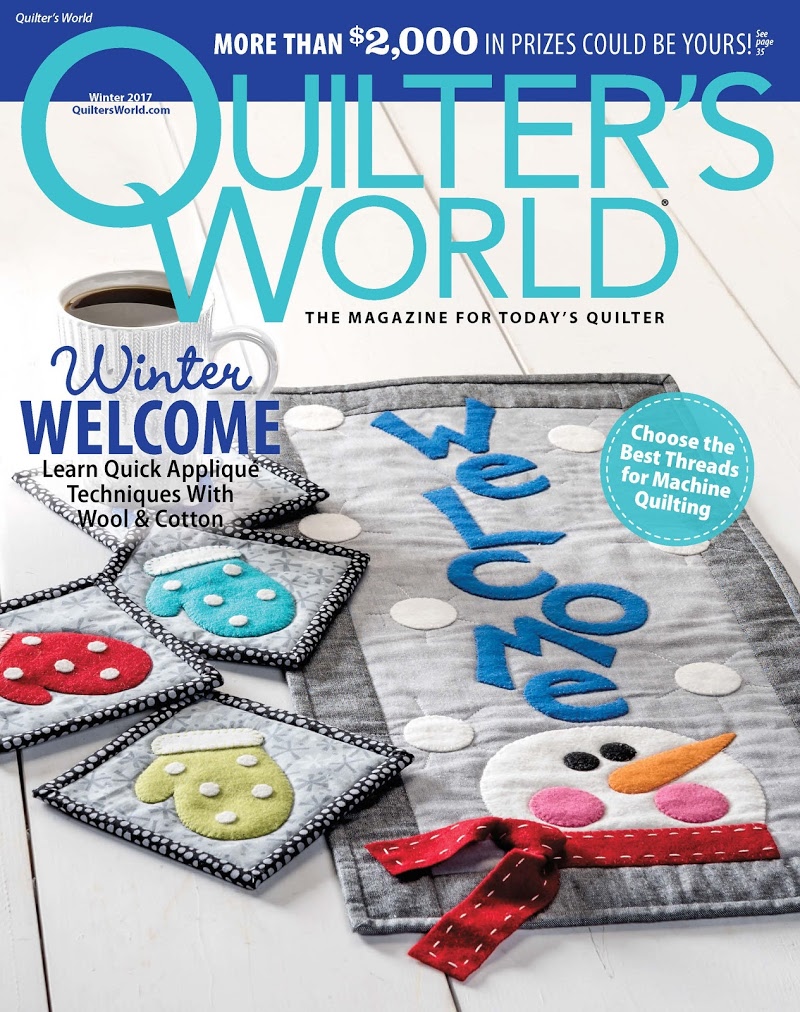 Quilters-World December 01, 2017 Issue Cover