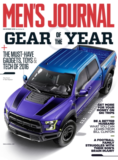 Men's Journal December 01, 2016 Issue Cover