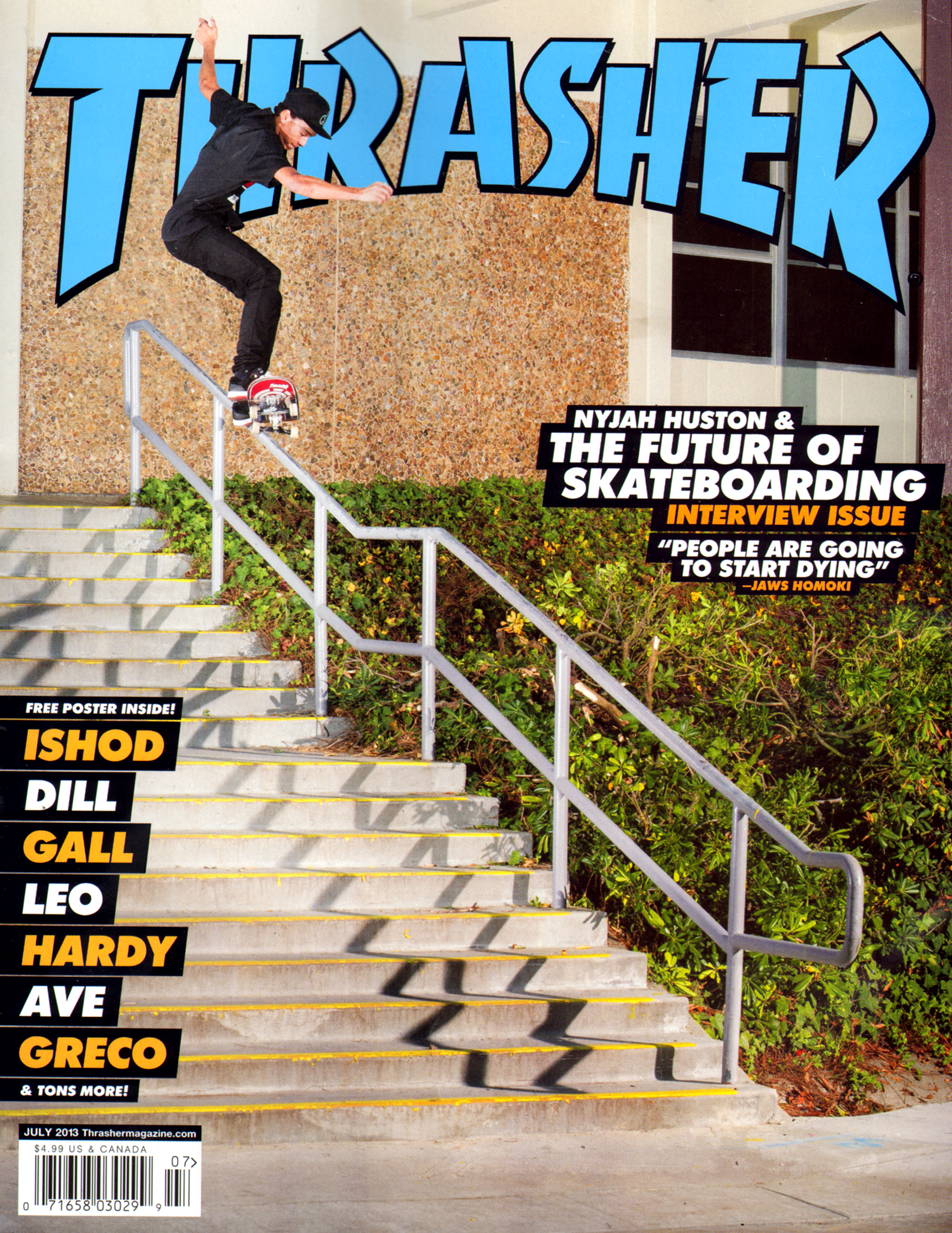 Thrasher July 01, 2013 Issue Cover
