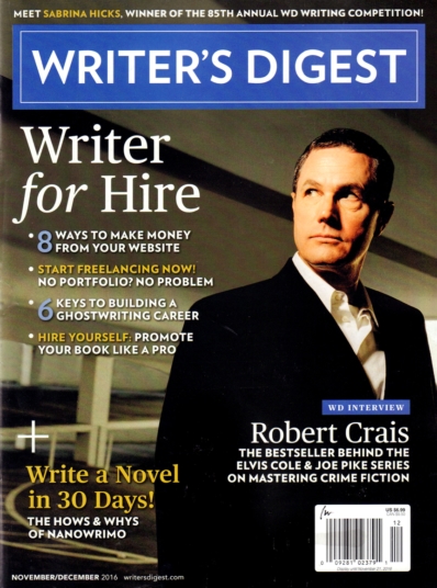 Writer's Digest November 01, 2016 Issue Cover