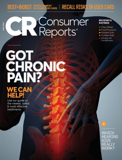 Consumer Reports June 01, 2019 Issue Cover
