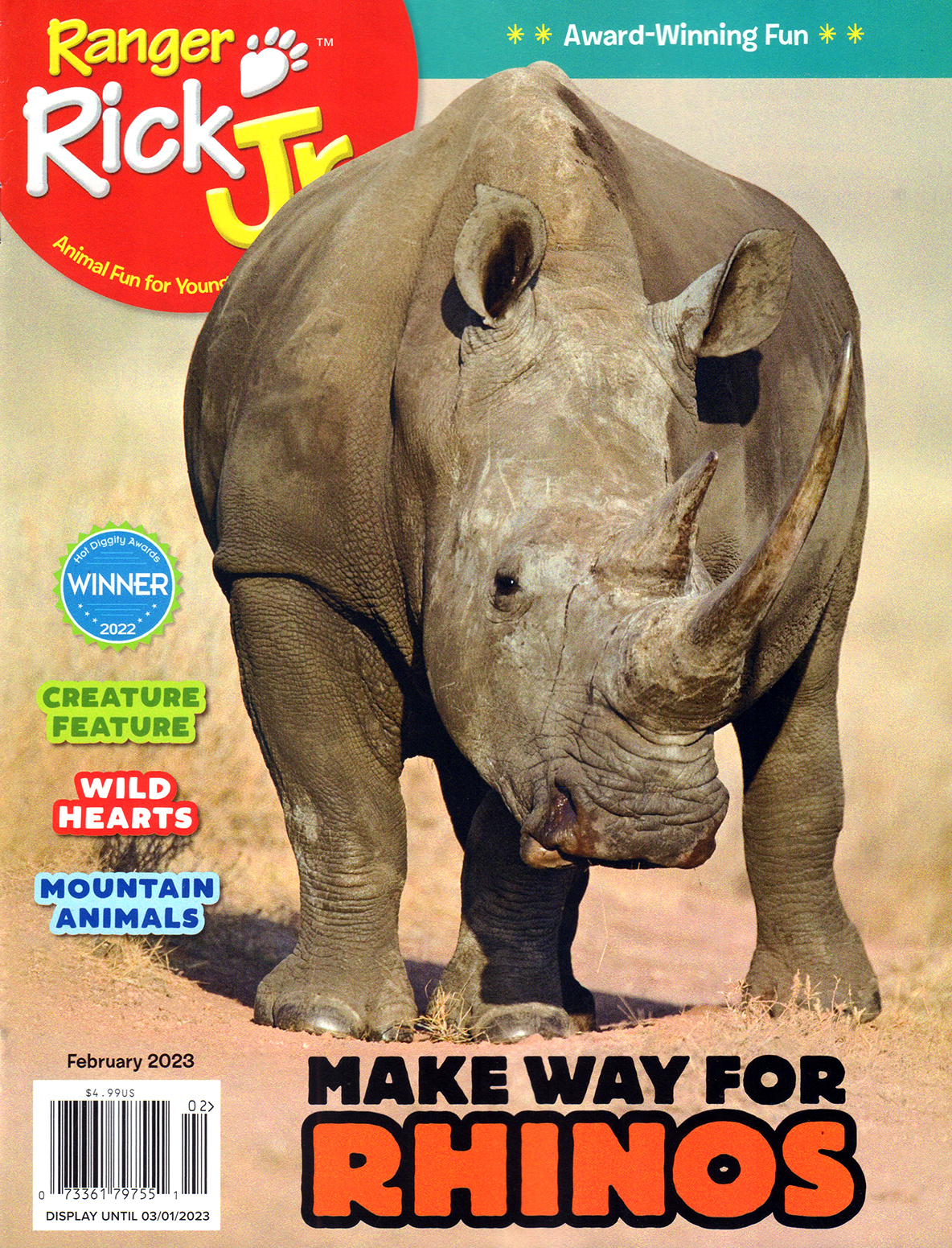 Ranger-Rick-Jr February 01, 2023 Issue Cover