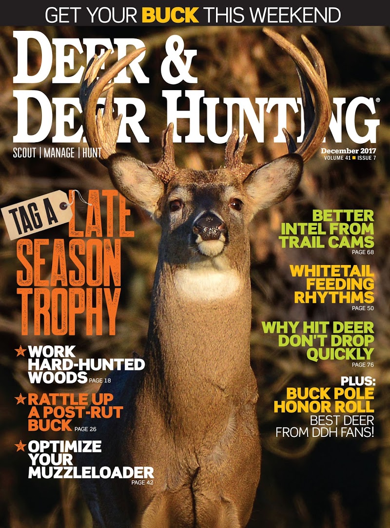 Deer-and-Deer-Hunting December 01, 2017 Issue Cover