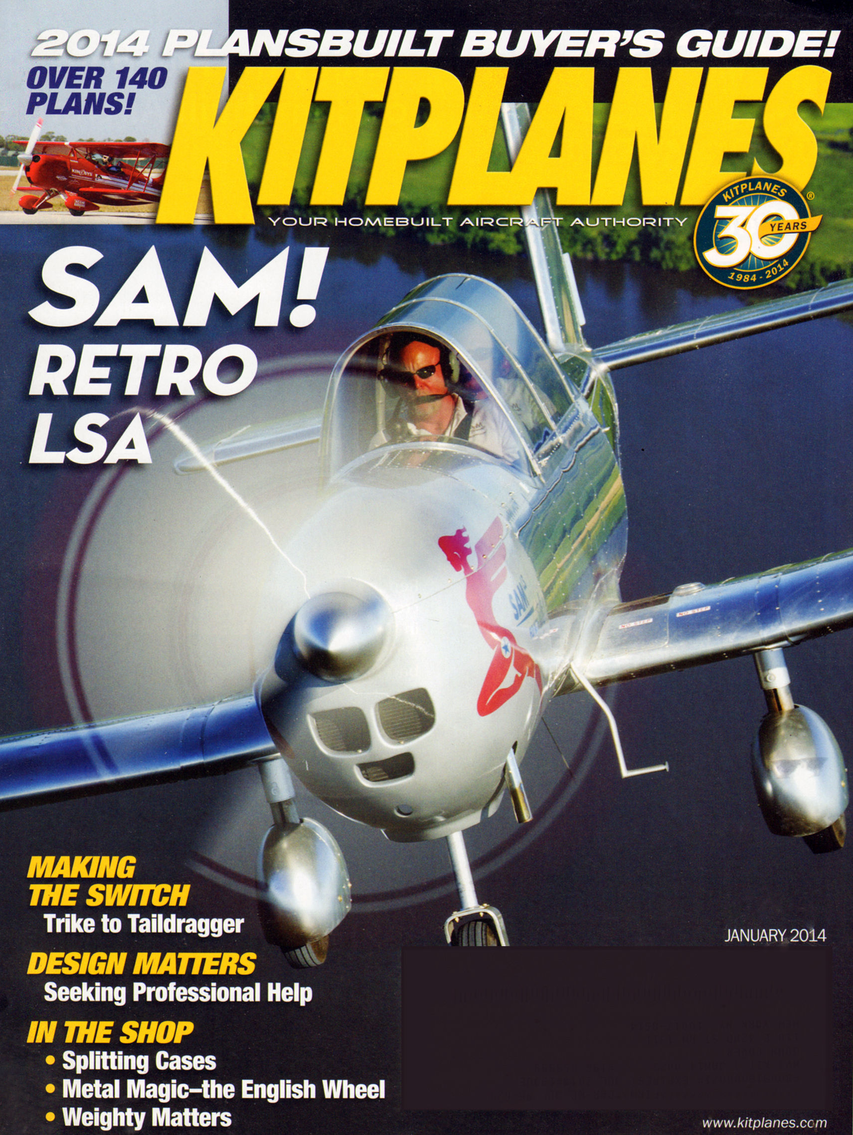 Kit-Planes January 01, 2014 Issue Cover