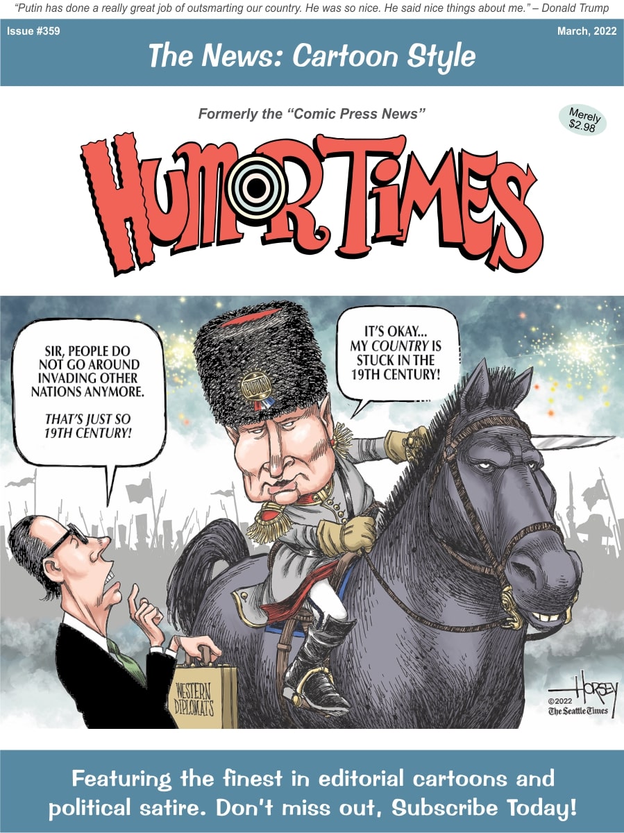 Humor-Times March 01, 2022 Issue Cover