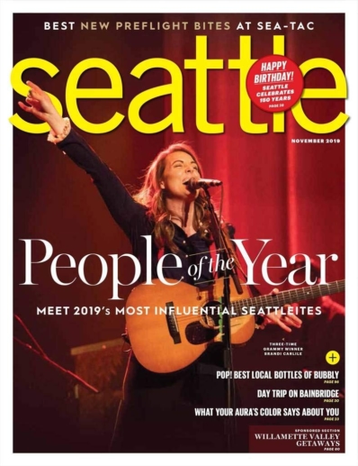 Seattle Magazine November 01, 2019 Issue Cover