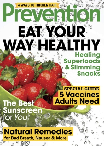 Prevention July 01, 2019 Issue Cover