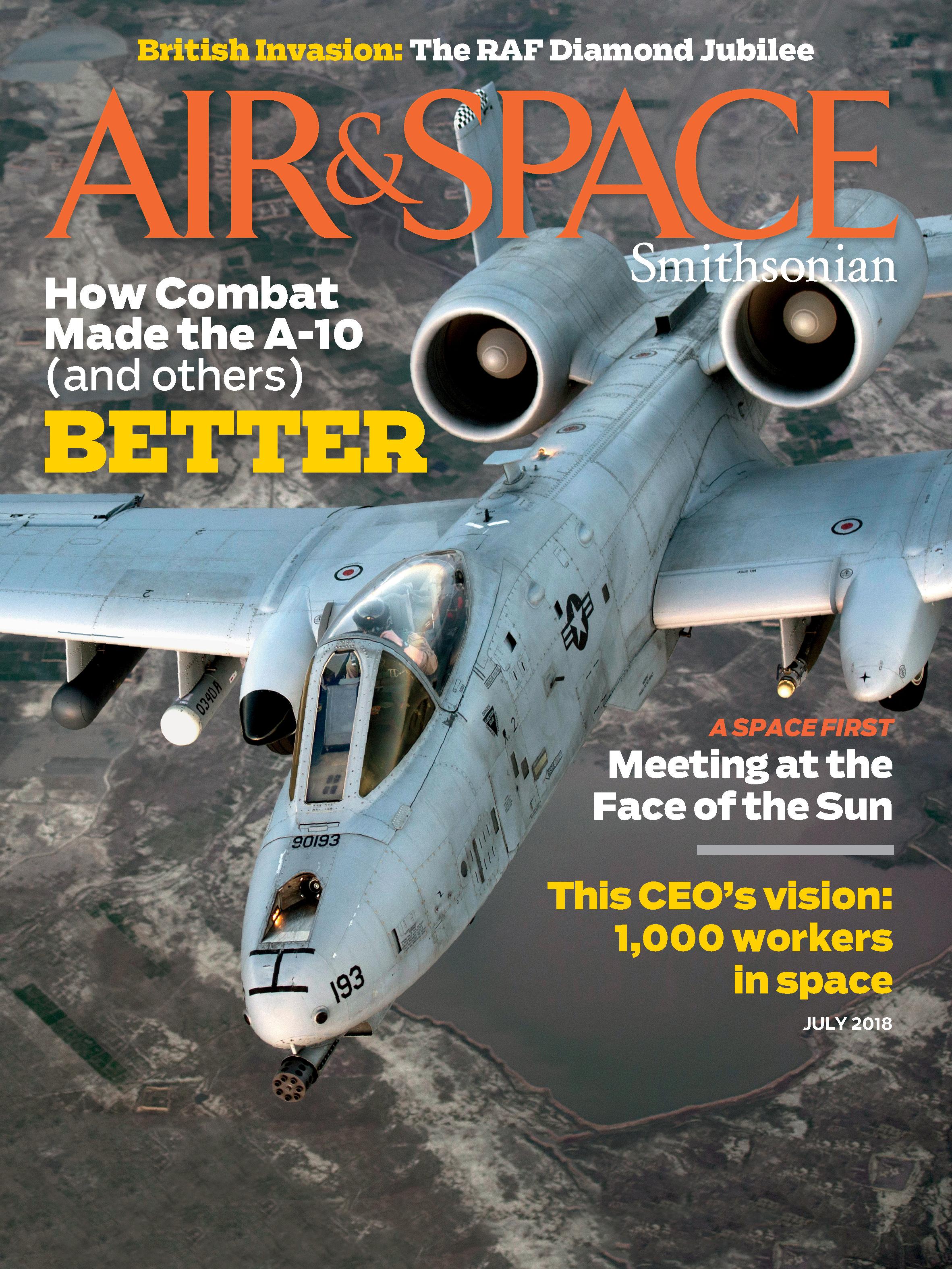Air-and-Space July 01, 2018 Issue Cover