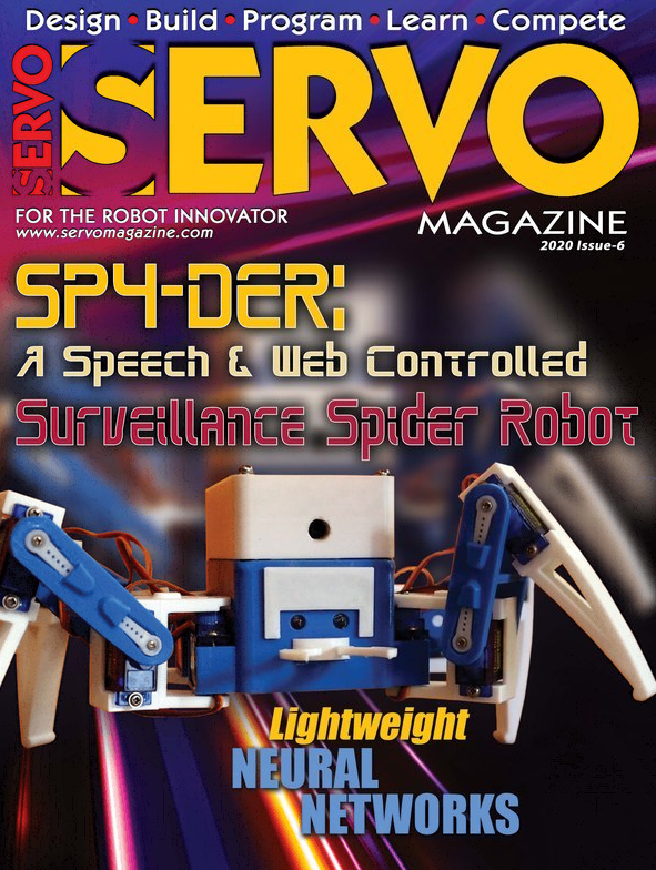 Servo Magazine September 01, 2020 Issue Cover