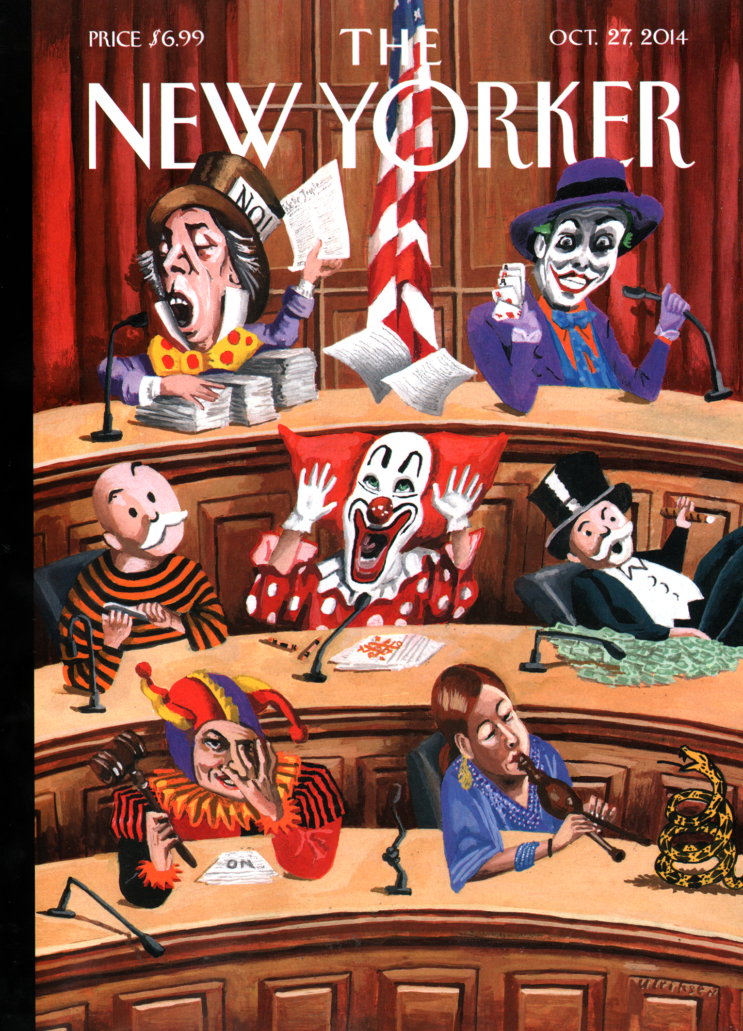 The-New-Yorker October 27, 2014 Issue Cover