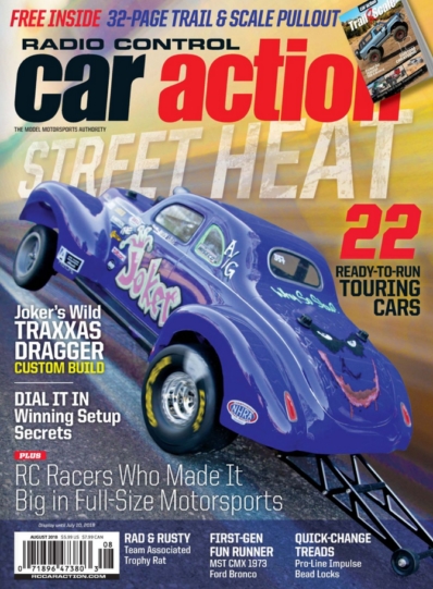 Radio Control Car Action August 01, 2018 Issue Cover