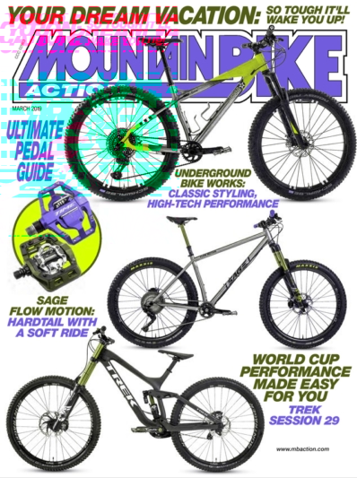 Mountain Bike Action March 01, 2019 Issue Cover