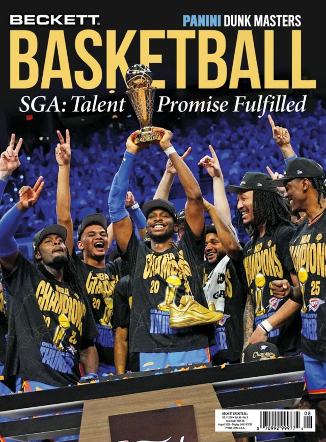 Beckett-Basketball August 01, 2025 Issue Cover