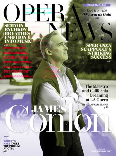 Opera News July 01, 2019 Issue Cover