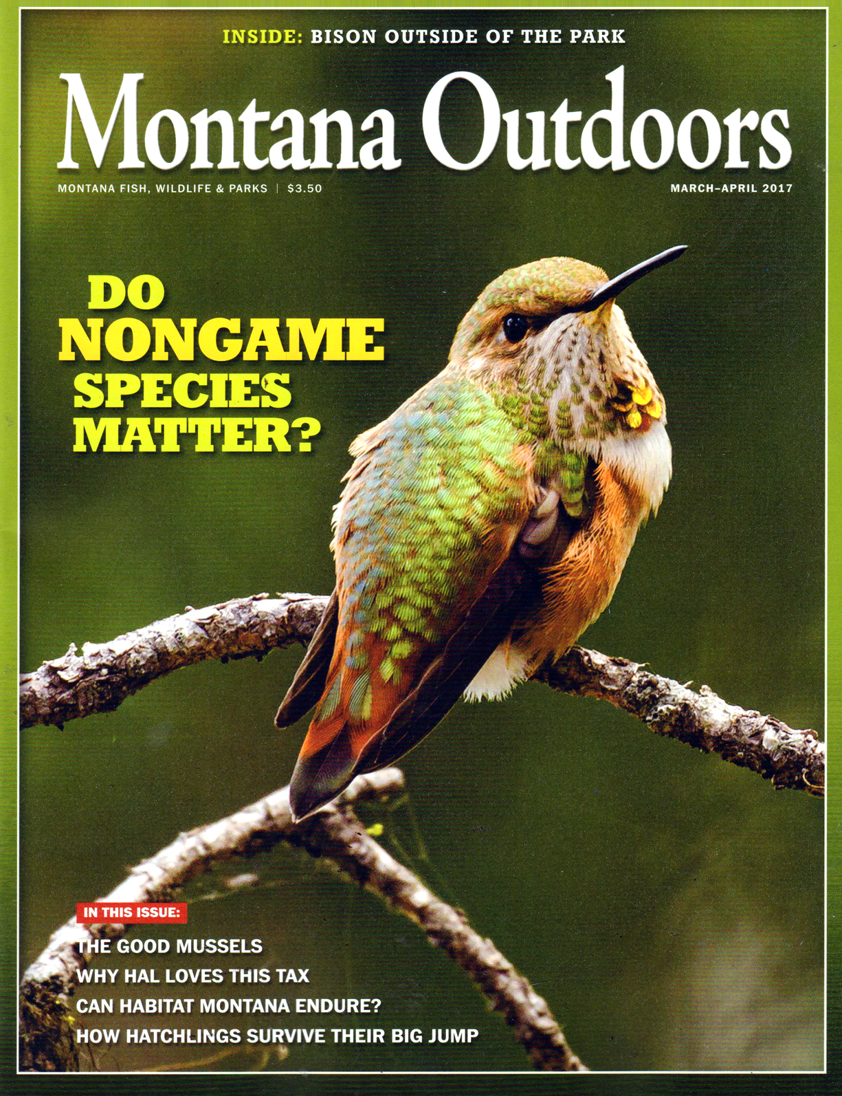 Montana-Outdoors March 01, 2017 Issue Cover