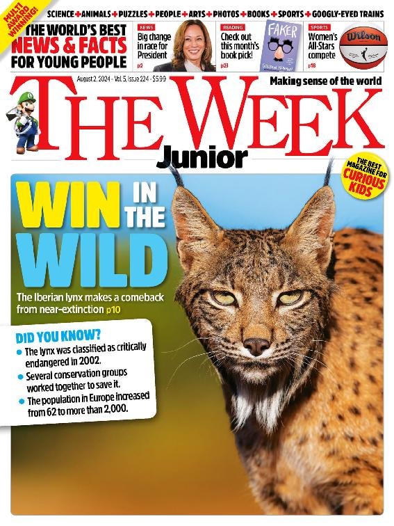 The-Week-Junior August 02, 2024 Issue Cover