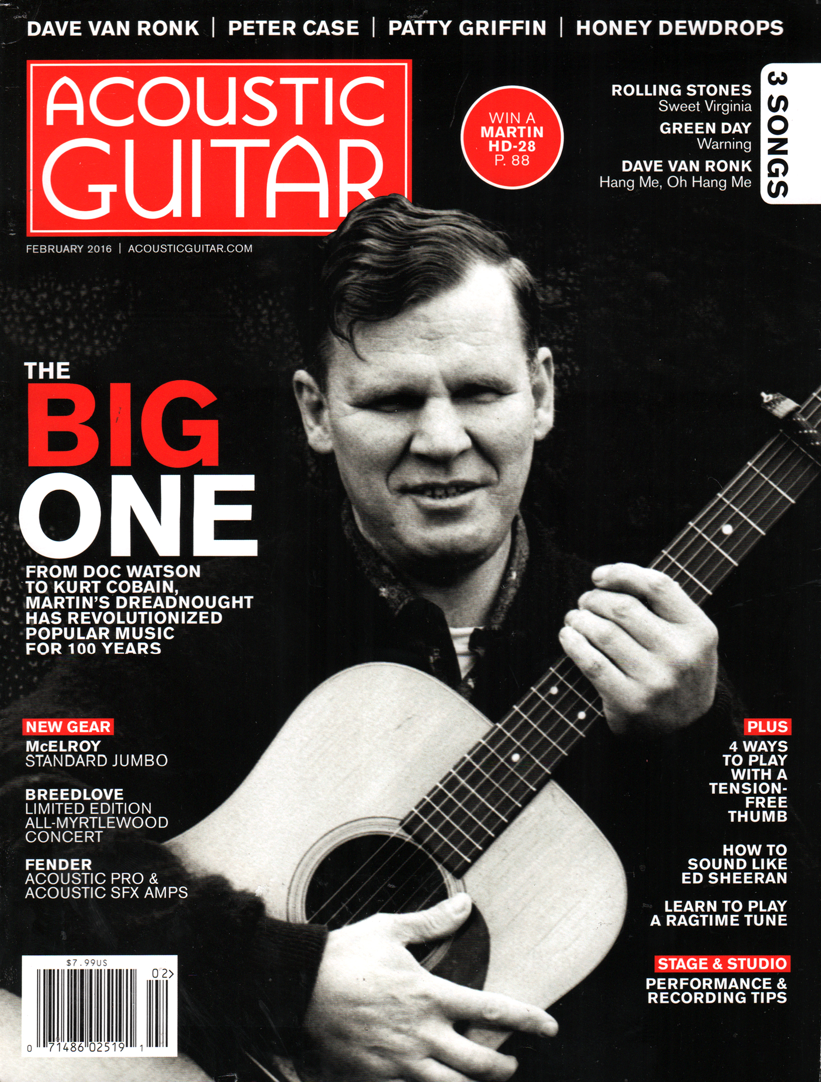 Acoustic-Guitar February 01, 2016 Issue Cover