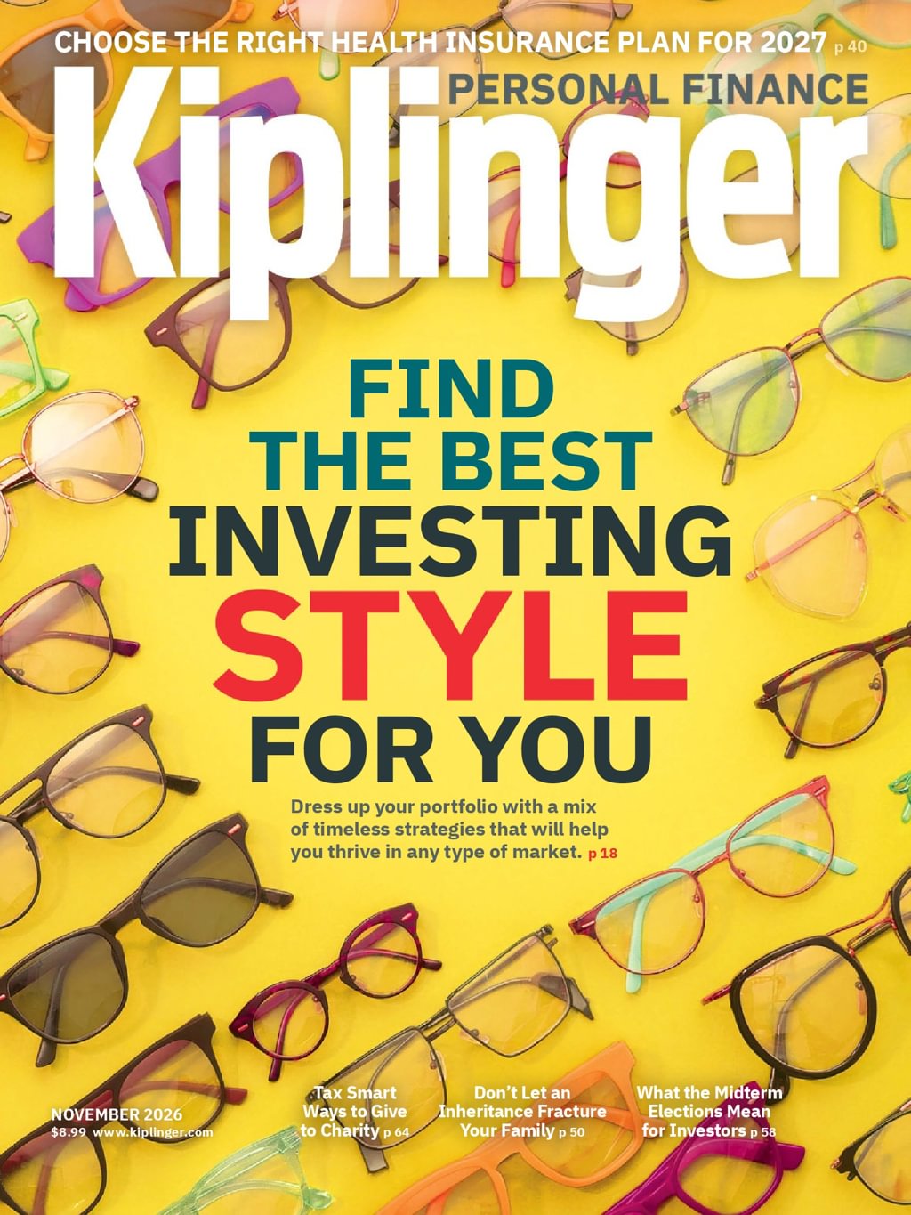 Kiplingers-Personal-Finance November 01, 2026 Issue Cover